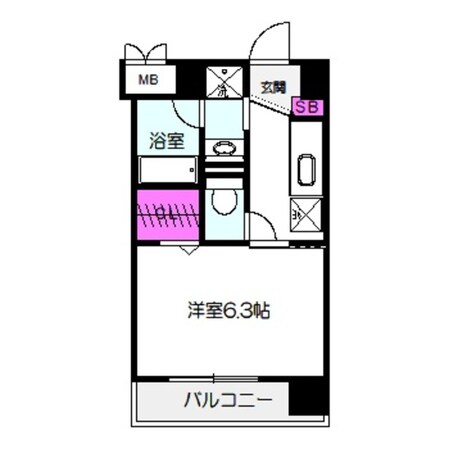 フォレストプラザ森下の物件間取画像